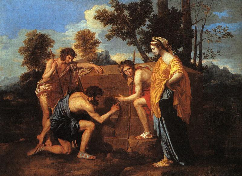 Nicolas Poussin Et in Arcadia Ego china oil painting image